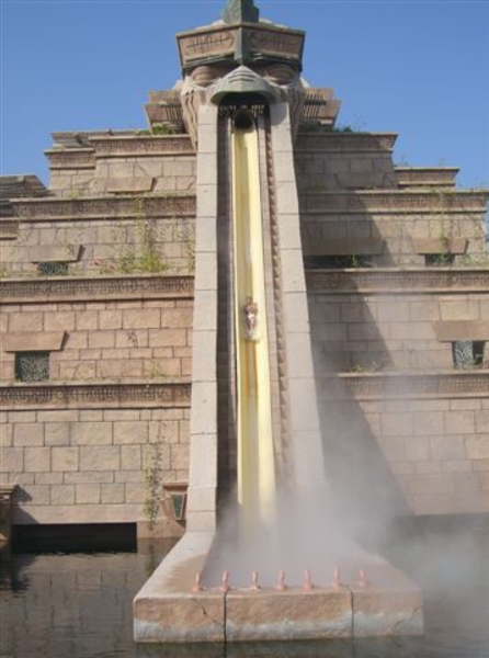 Apparently, the Atlantis Water Park in Dubai was very popular with the 