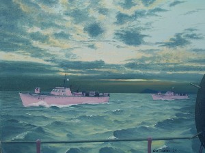 8th ML Flotilla by Don Cranefield