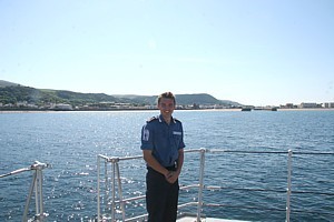 AB(MW) Kevin Gawne of HMS Ramsey