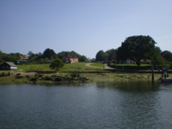 Buckler's Hard from the River