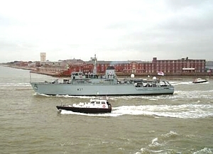 Chiddingfold departing Portsmouth