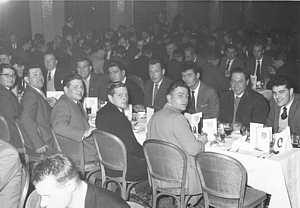 RN Divers' Dinner at Kimbells Ballroom, Southsea c.1960