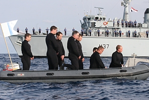 Saying the Naval Prayer