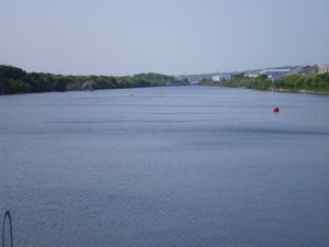 Horsea Lake in April 2007 