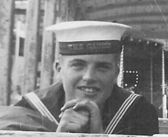 Junior Seaman George Dance at HMS Ganges c.1952
