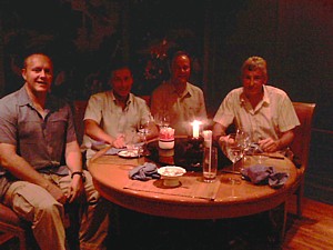MCDOA members with Pete Younger in Bahrain