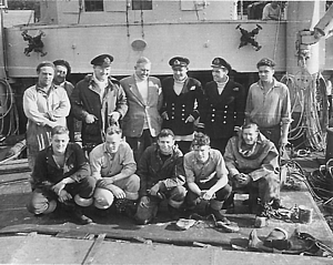 HMS Reclaim divers